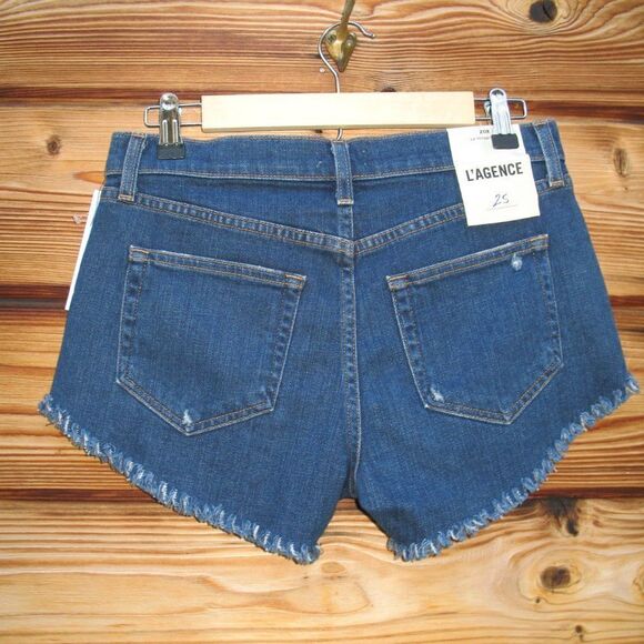 NWT L'agence Zoe Perfect Fit Denim Jean Shorts - Picture 6 of 8